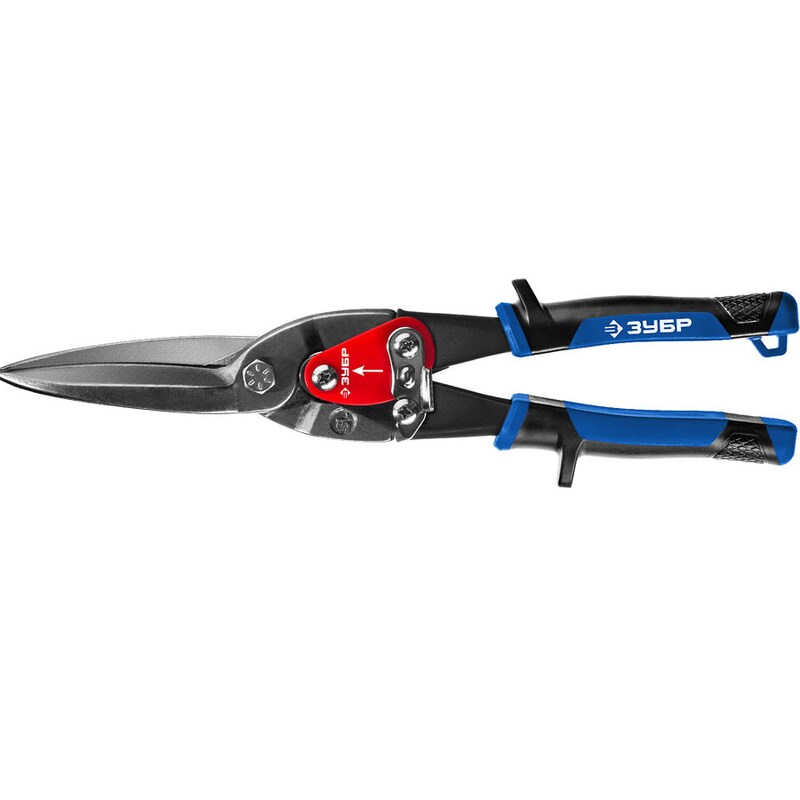 Фото Ножницы по металлу двухрычажные "КАТРАН", серия «ПРОФЕССИОНАЛ» Зубр 23130-SL