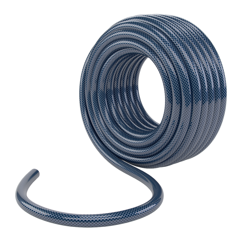 Фото Шланг поливочный армированный ПВХ 1/2", 15 м, урожайный Сибртех