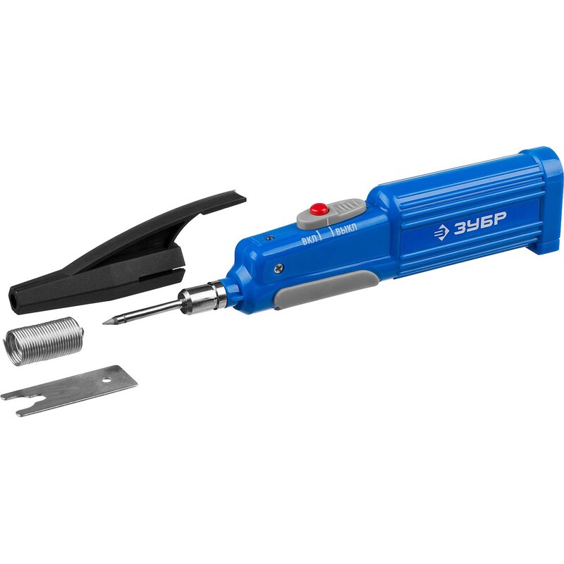 Фото Паяльник беспроводной, на батарейках, серия ПРОФЕССИОНАЛ Зубр 55410_z01