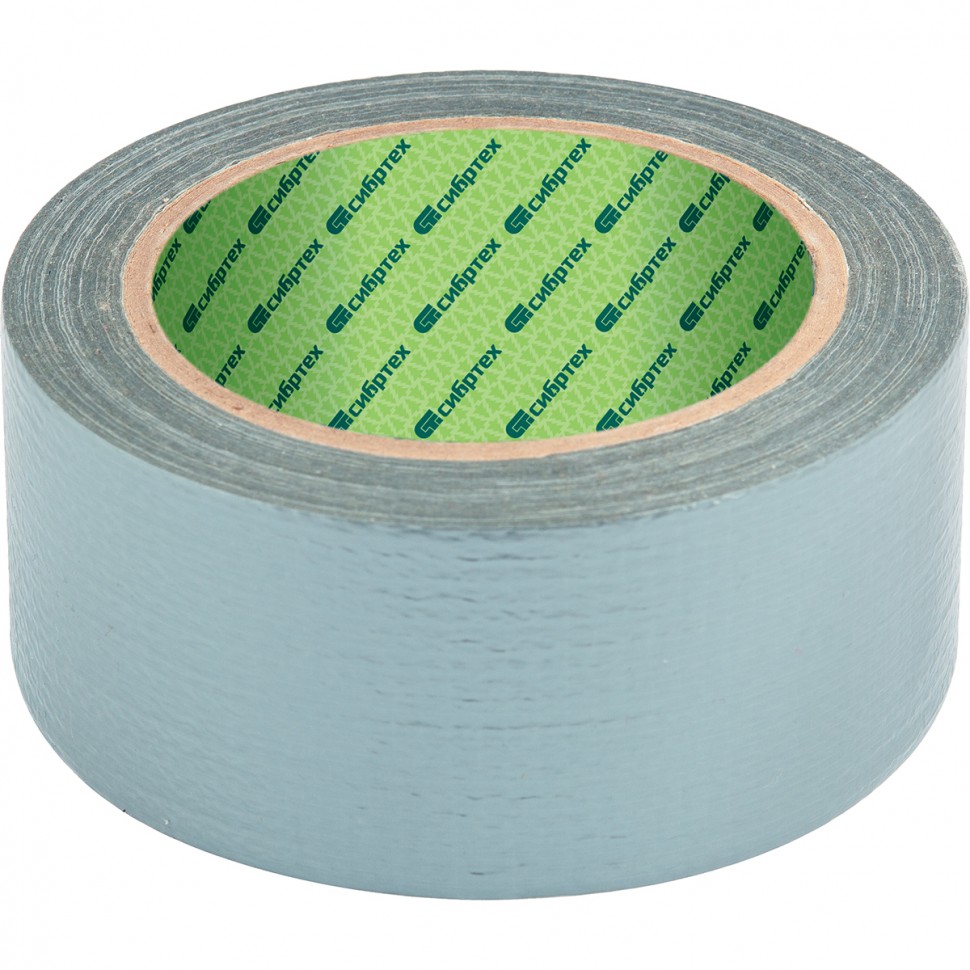 Фото Лента клейкая армированная, 48 мм x 40 м, серебро Сибртех