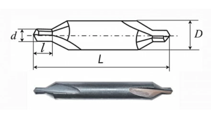 Сверло 0,8 твердосплавное ВК8 комбинированное для печатных плат