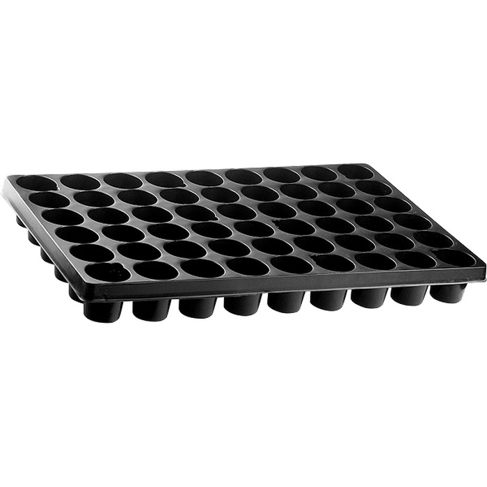 Фото Кассета для рассады, 520 х 310 х 60 мм, 54 ячейки, полистирол Россия