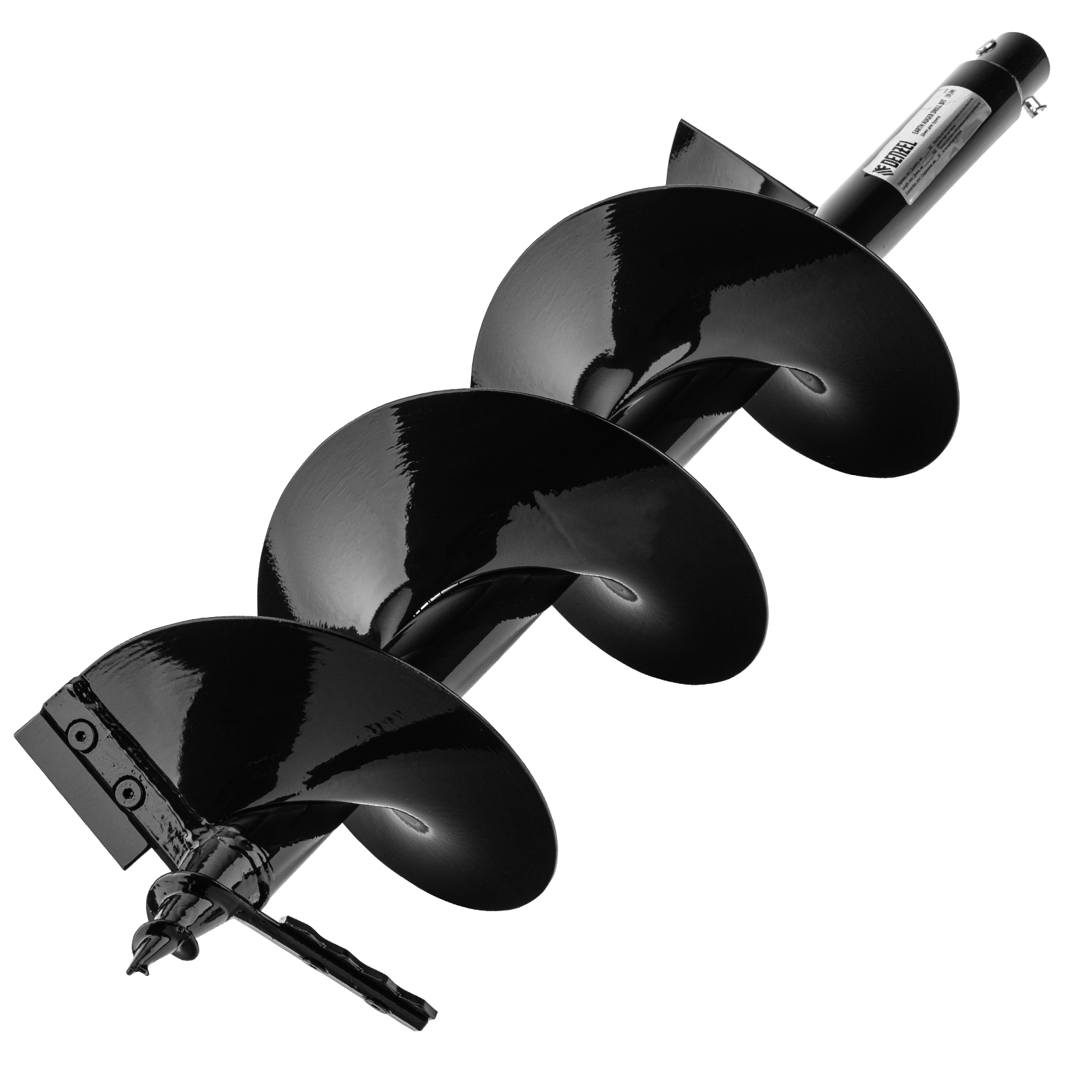 Фото Шнек для грунта ER-200, диаметр 200 мм, длина 800 мм,соединение 20 мм, съемный нож Denzel