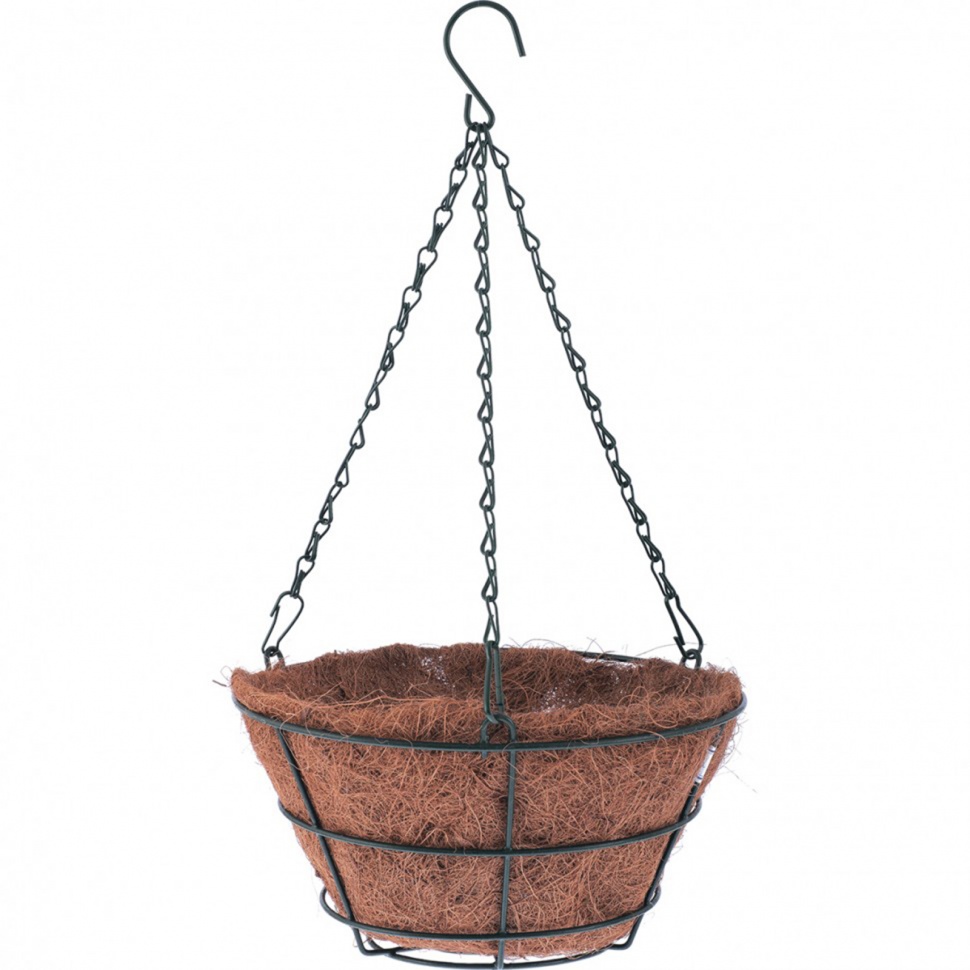 Фото Кашпо подвесное Ротанг, полукруг D 30 см Palisad