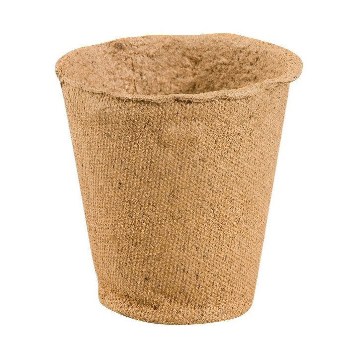 Фото Горшочек для рассады 100 х 110 мм, торфяной Россия