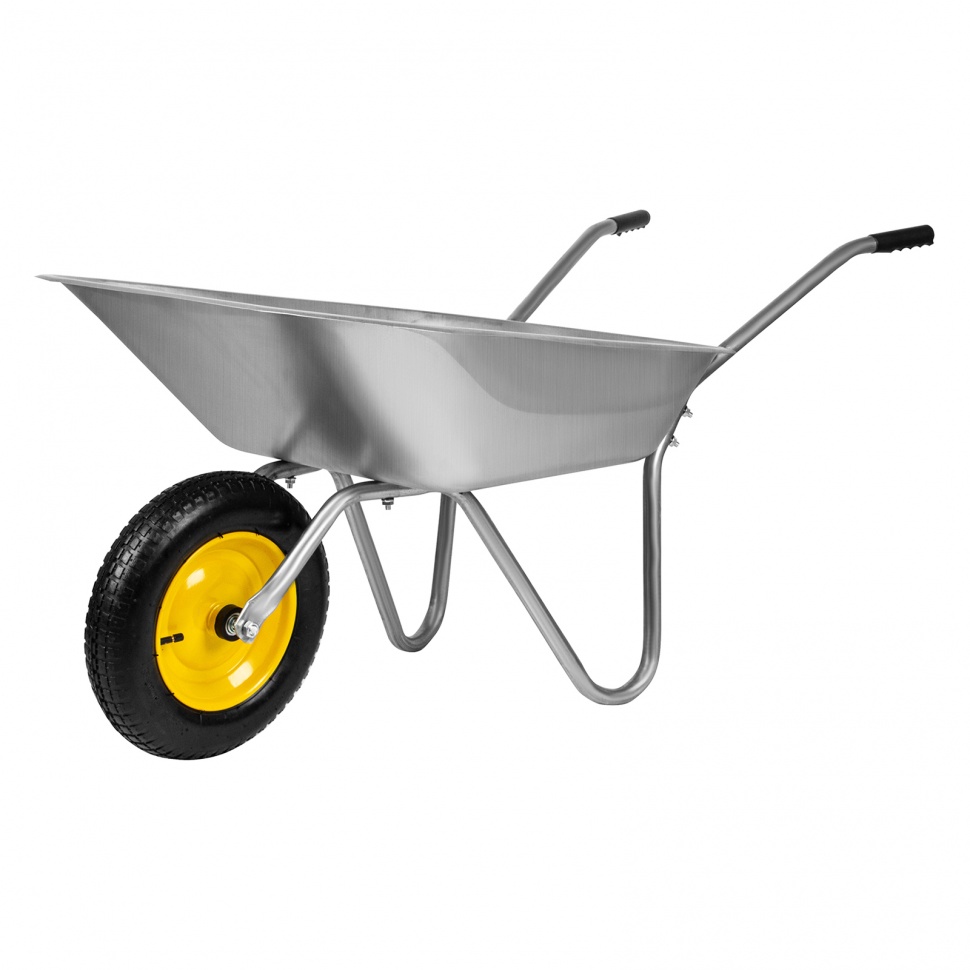 Фото Тачка, садовая, грузоподъемность 90 кг, объем 65 л