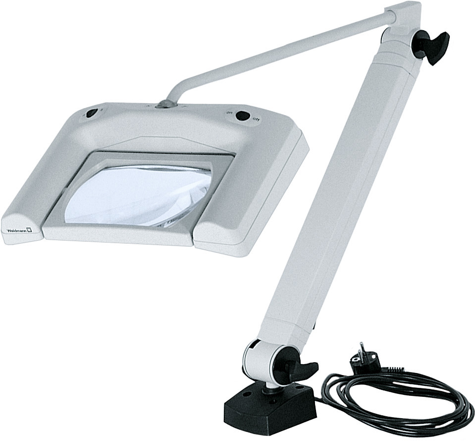 Фото Прямоугольный светодиодный светильник с лупой, без опоры 2