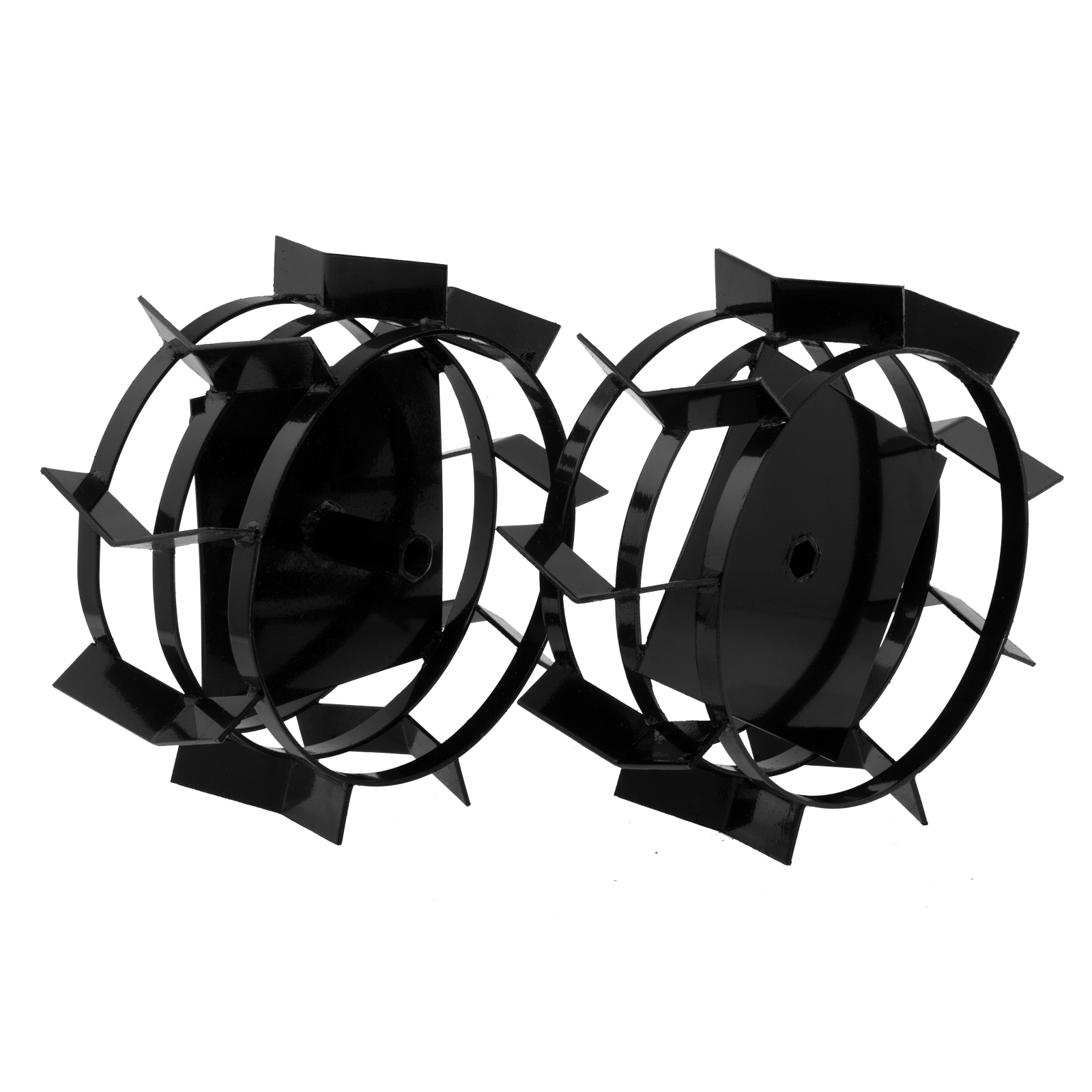 Фото Грунтозацепы 380/160 мм, посадка шест. 23 мм, комплект 2 шт Denzel