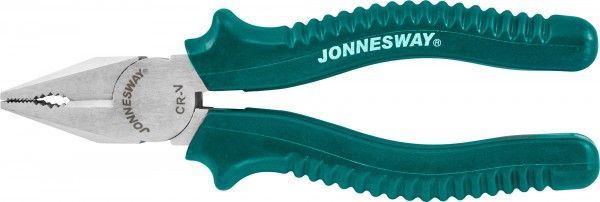 Пассатижи с полимерными рукоятками, 160 мм, Jonnesway