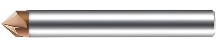 Фото Фреза фасочная твердосплавная 12х75 угол 90° z=4 VHM Geefun