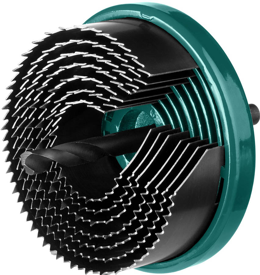 Пила наборная по дереву 29580-H7-18 KRAFTOOL 25-32-38-45-50-56-62мм, 7шт., сегментная