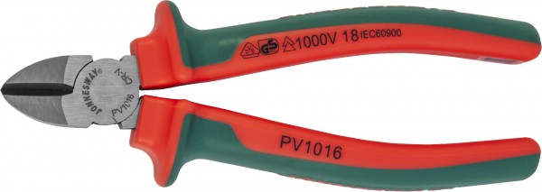 Фото Бокорезы диэлектрические с двухкомпонентными рукоятками, 160 мм, Jonnesway