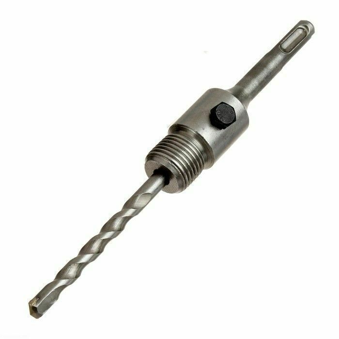 Фото Хвостовик с центрирующим сверлом для алмазных коронок (100 мм, m16/sds plus)