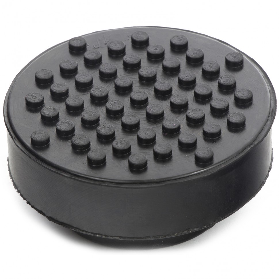 Фото Резиновая опора для подкатного домкрата универсальная, D 72 мм, D 50, H 35 мм Matrix