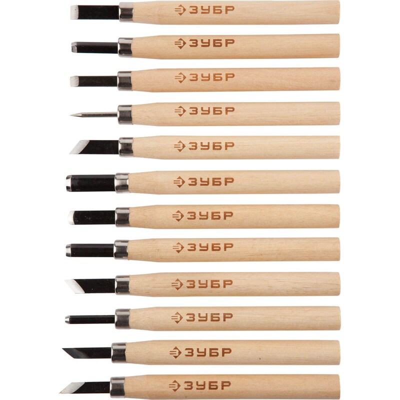 Фото Резцы фигурные, серия «ЭКСПЕРТ» Зубр 18375-H12