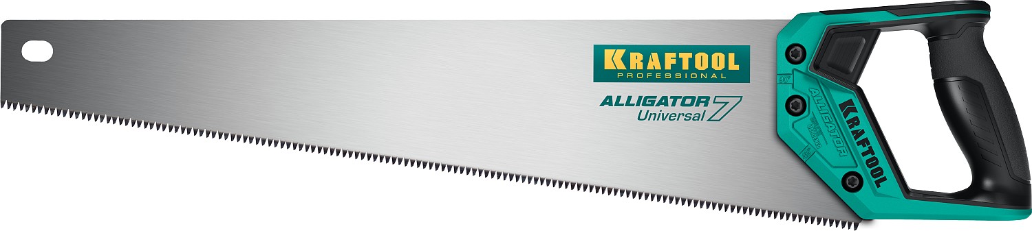 Ножовка универсальная Alligator Universal 7 15004-50_z01 KRAFTOOL 7 TPI, 500 мм
