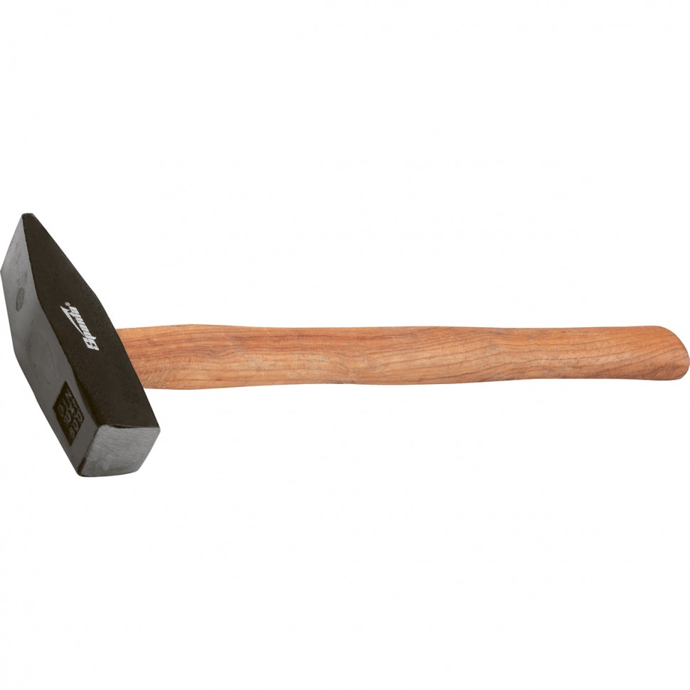 Фото Молоток слесарный, 200 г, квадратный боек, деревянная рукоятка Sparta