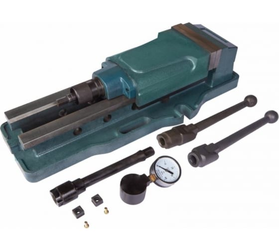 Фото Тиски станочные 400мм гидравлические поворотные Q52400 STV