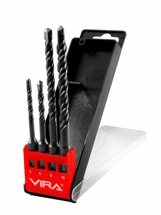 Фото Набор буров 5-10 мм SDS-plus (4 шт) VIRA