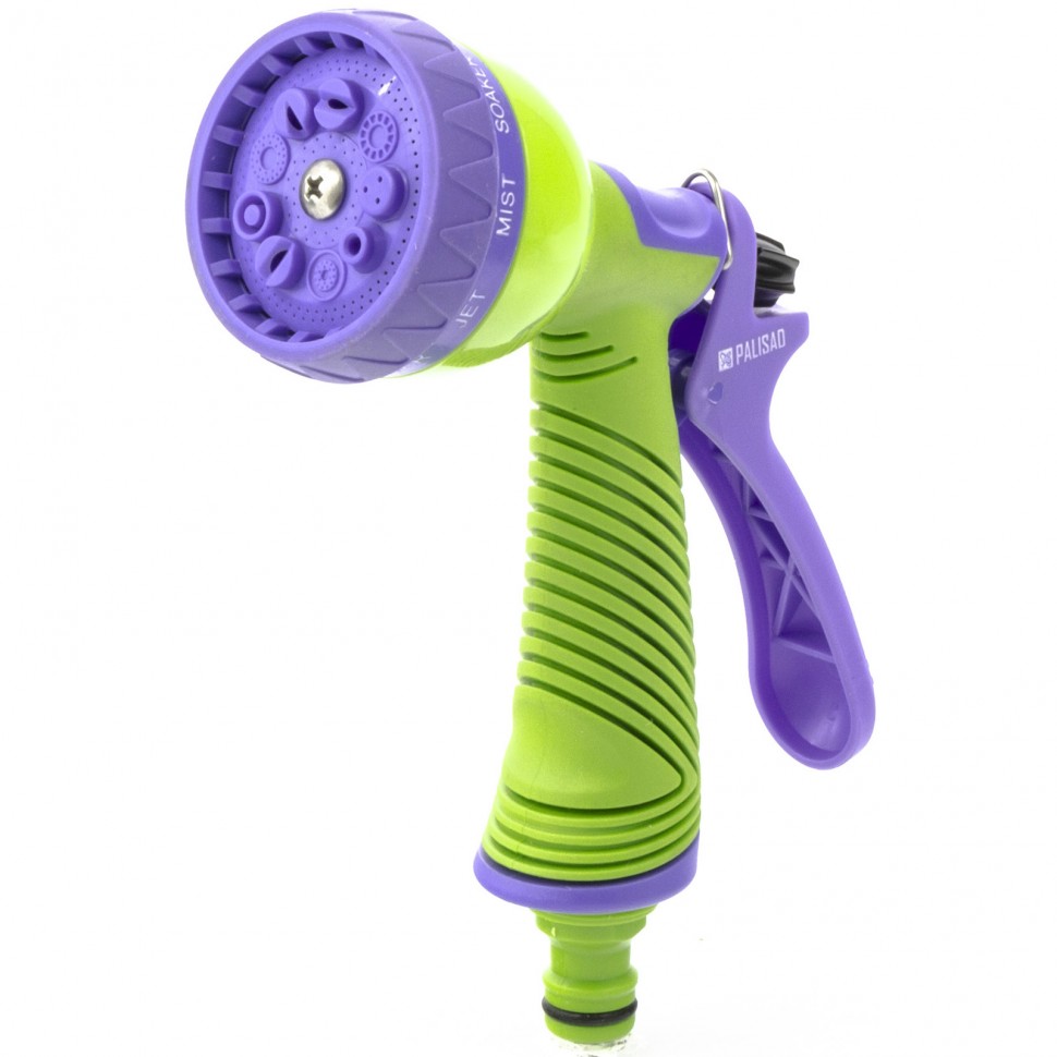 Фото Пистолет-распылитель, 9 режимов полива, эргономичная рукоятка Palisad