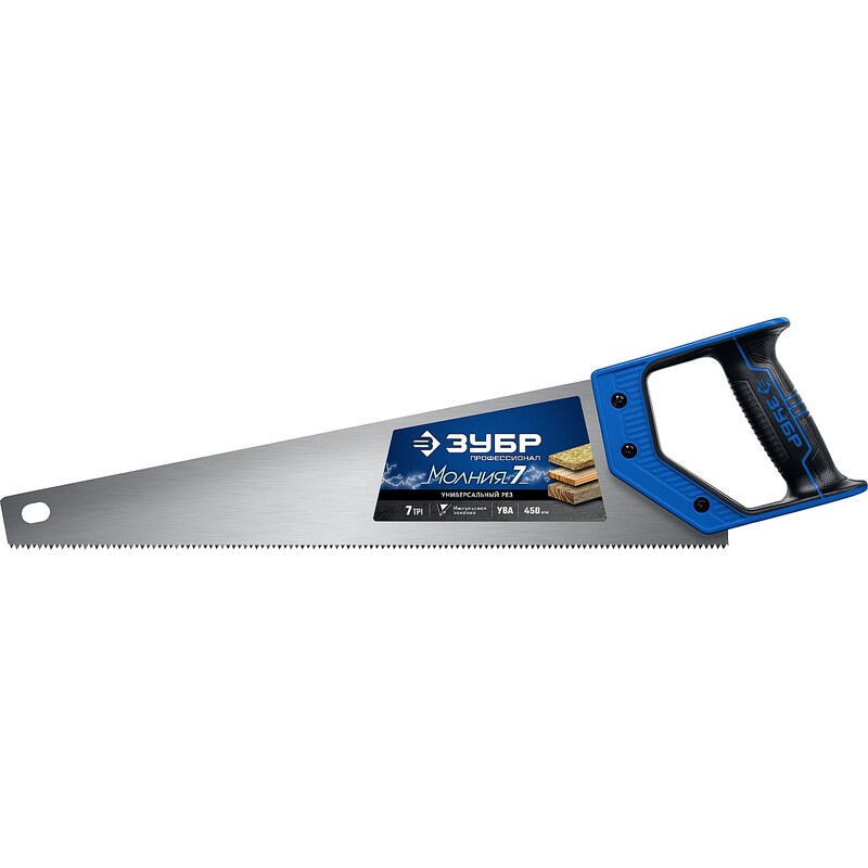 Фото Ножовка по дереву "МОЛНИЯ-7" ЗУБР 1537-45_z02 серия МАСТЕР