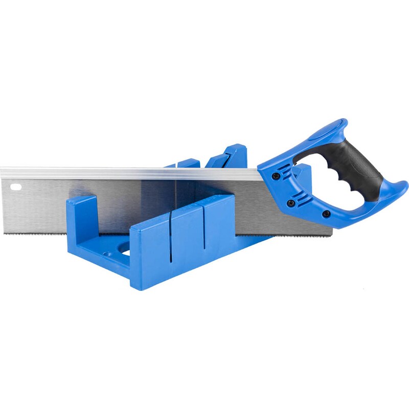 Фото Набор стусло пластиковое + пила 350 мм серия ЭКСПЕРТ Зубр 15397