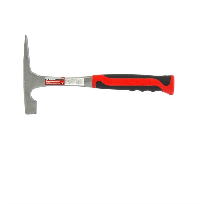 Молоток каменщика, 600 г, цельномет., двухкомпонентная рукоятка Matrix