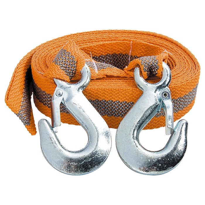 Фото Трос буксировочный 3,5 т, 2 крюка, пакет Россия Stels