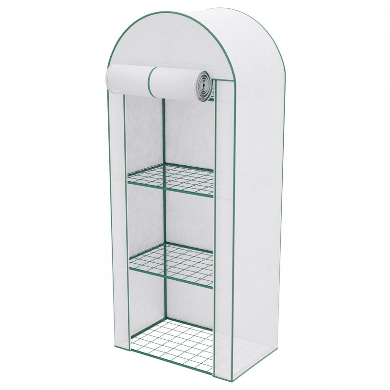 Фото Парник для рассады, 4 уровня, с чехлом, 155х60х40 см Palisad