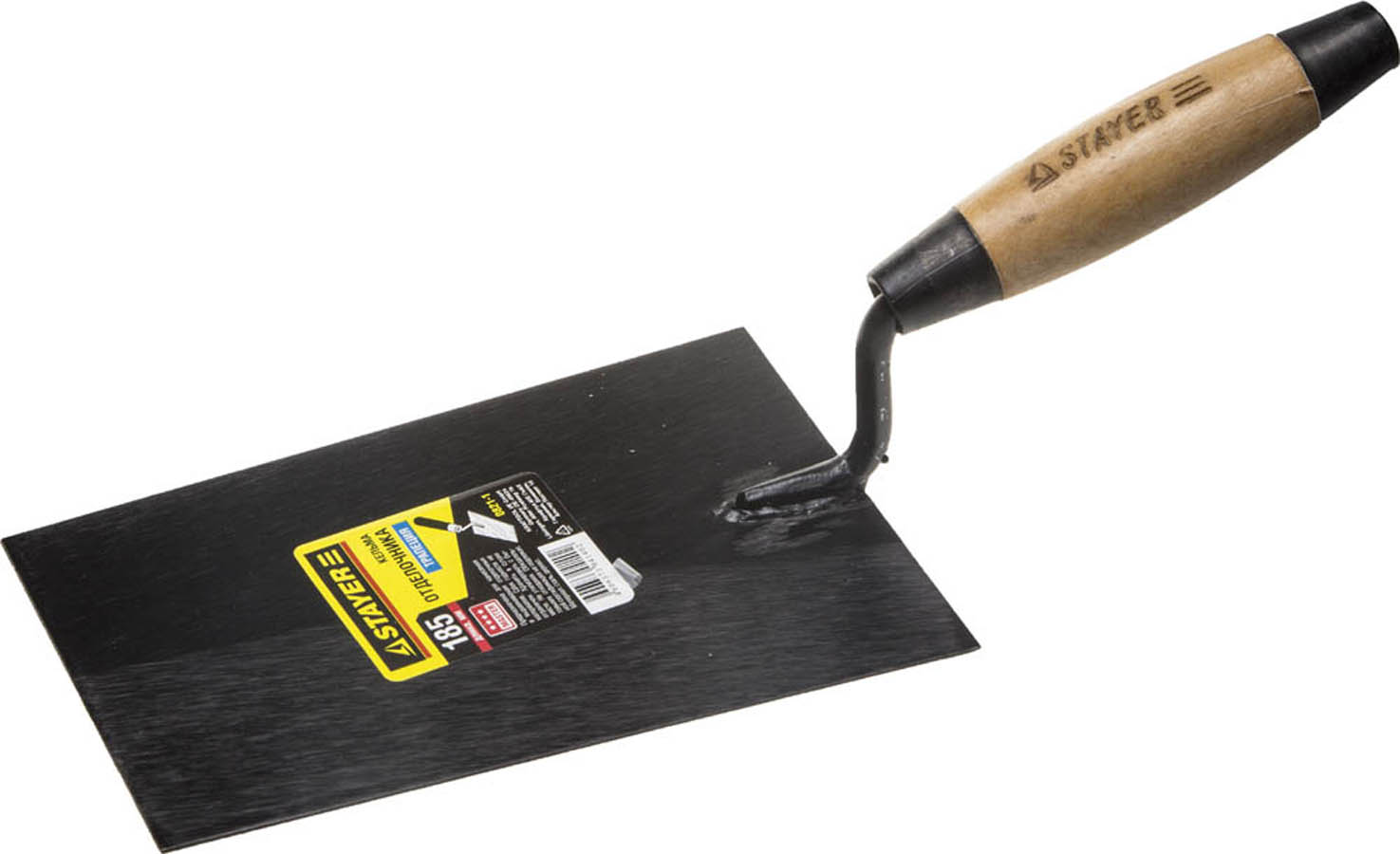 Фото Кельма отделочника STAYER 185 мм, деревянная ручка, 0821-1