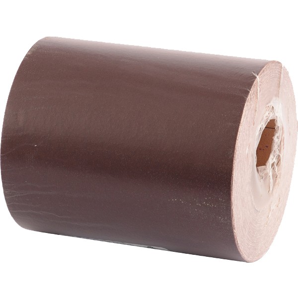 Шкурка на ткан. осн., KK18X W, зерн. 12Н(P 100), бобина 200 ммх20 м, водост., "БАЗ" Россия