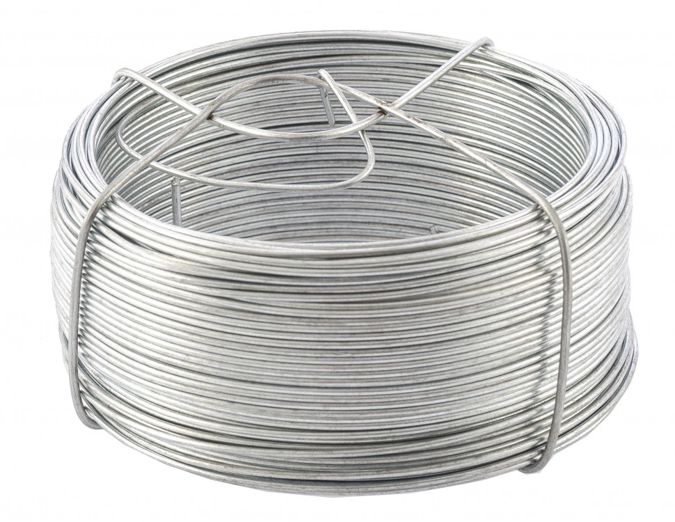 Фото Проволока стальная, оцинкованная 1,2 мм, длина 50 м Сибртех