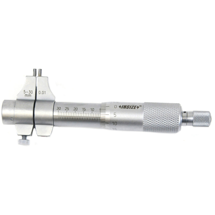 Микрометр нониусный для внутренних измерений 5-30 мм (0,01 мм) с установочным кольцом INSIZE