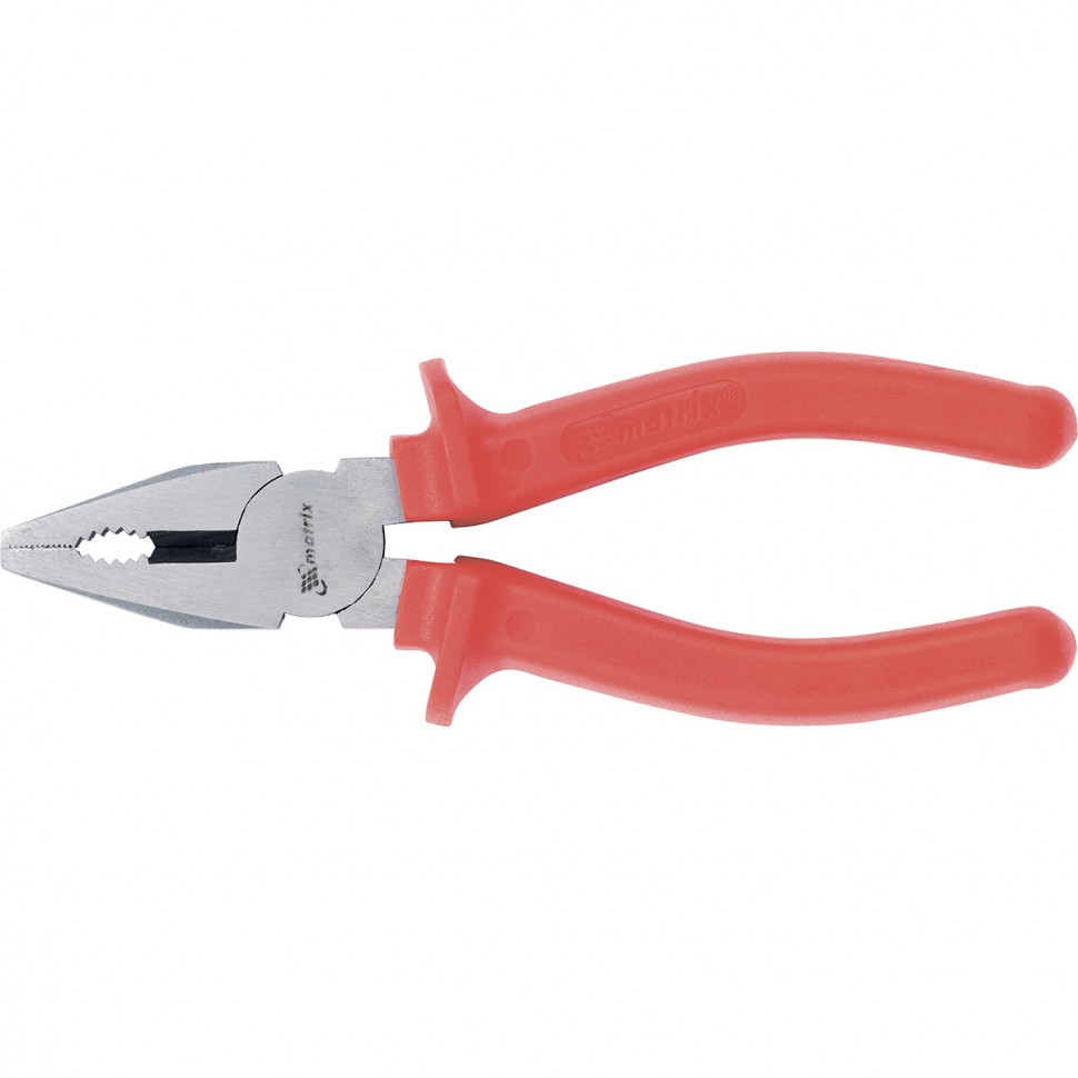 Фото Плоскогубцы Econom, 160 мм, шлифованные, пластмассовые рукоятки Matrix