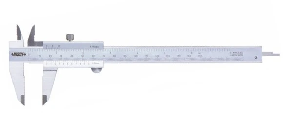 Штангенциркуль нониусный ШЦ-1 0-200 мм, 0.05 мм, вылет губок 50мм, INSIZE