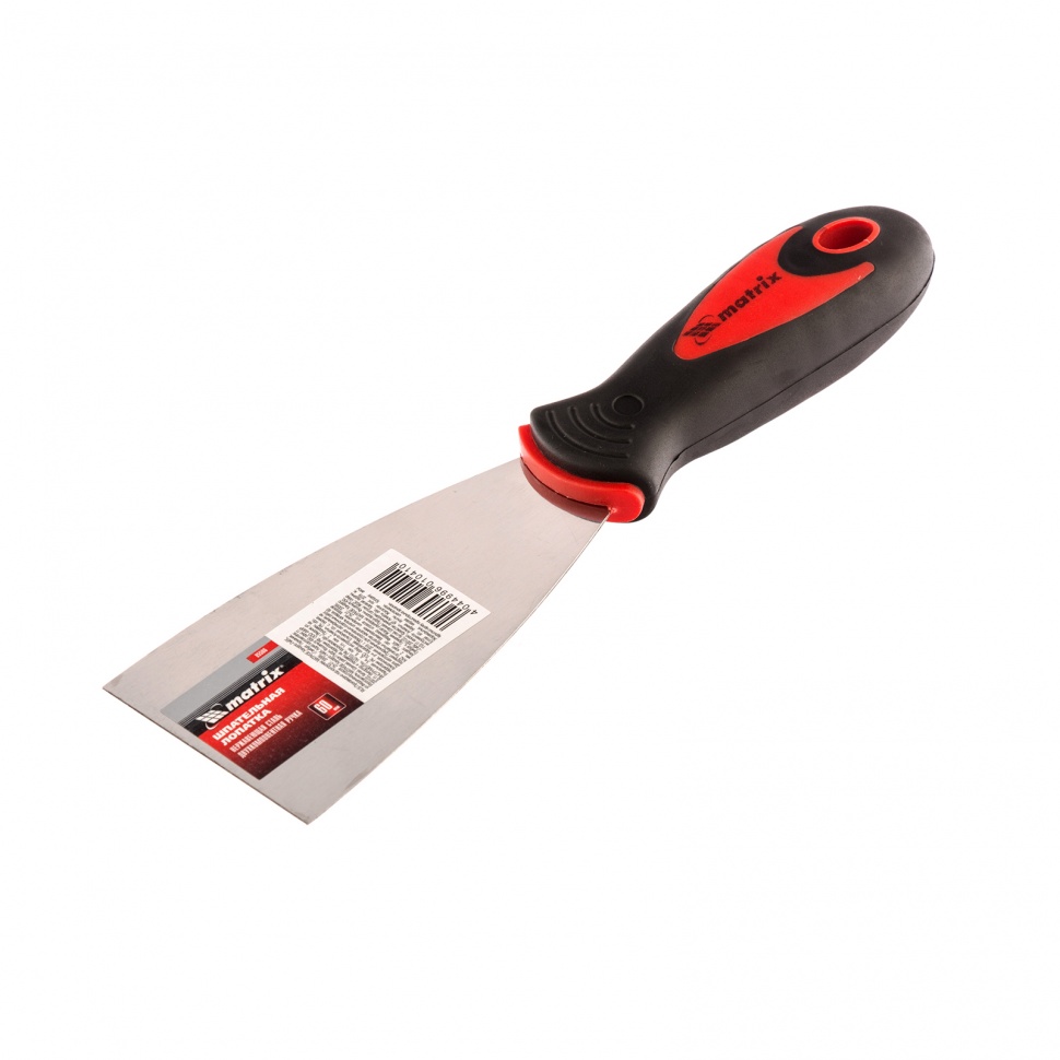 Шпательная лопатка из нерж. стали, 60 мм, двухкомпонентная ручка Matrix