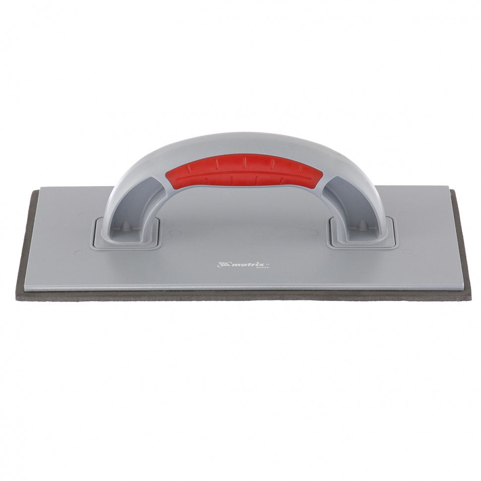 Терка пластмассовая, резиновое покр. 4 мм, 270 x 130 мм, двухкомпонентная ручка Matrix