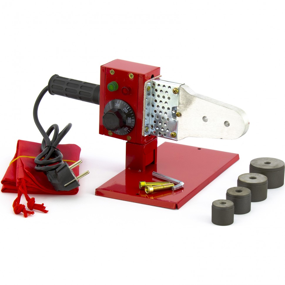 Фото Аппарат для сварки пласт. труб K W 600, 600 Вт, 300 °C, 20-25-32-40 мм, блистер Kronwerk