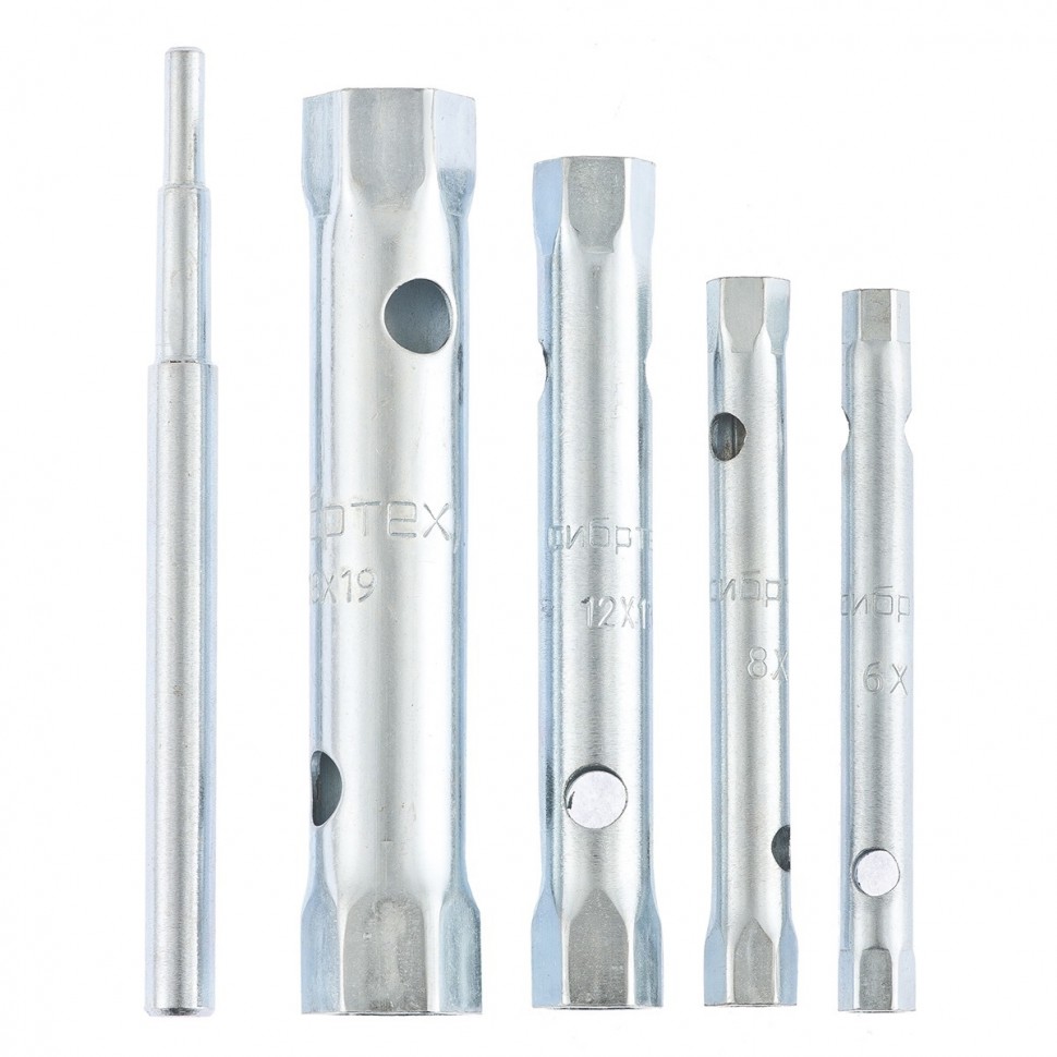 Набор ключей трубчатых торцевых, 5 пред. Сибртех