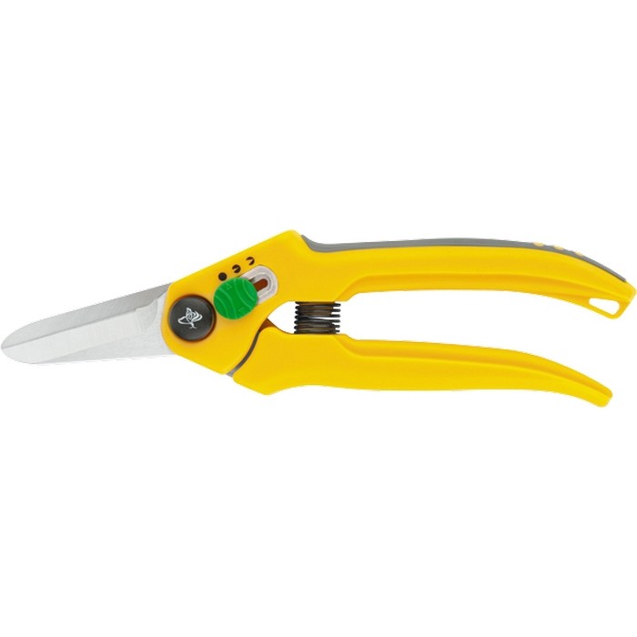Секатор цветочный 190 мм, регулируемый, двухкомп. обрезин. рукоятки Luxe Palisad