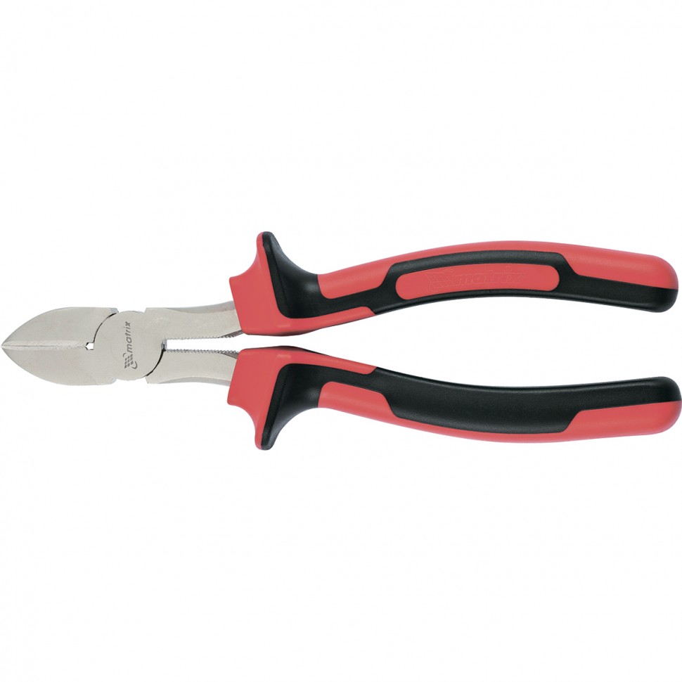 Фото Бокорезы Nickel, 160 мм, никелированные, двухкомпонентные рукоятки Matrix