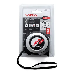 Рулетка измерительная 5м VIRA RAGE