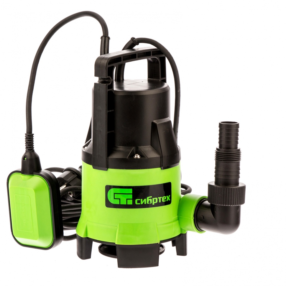 Фото Дренажный насос для грязной воды СДН650-35, 650 Вт, напор 8 м, 11000 л/ч Сибртех