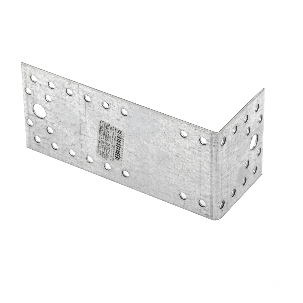 Крепежный уголок ассимичный 2 мм, KUAS 145 х 55 х 65 мм Россия Сибртех