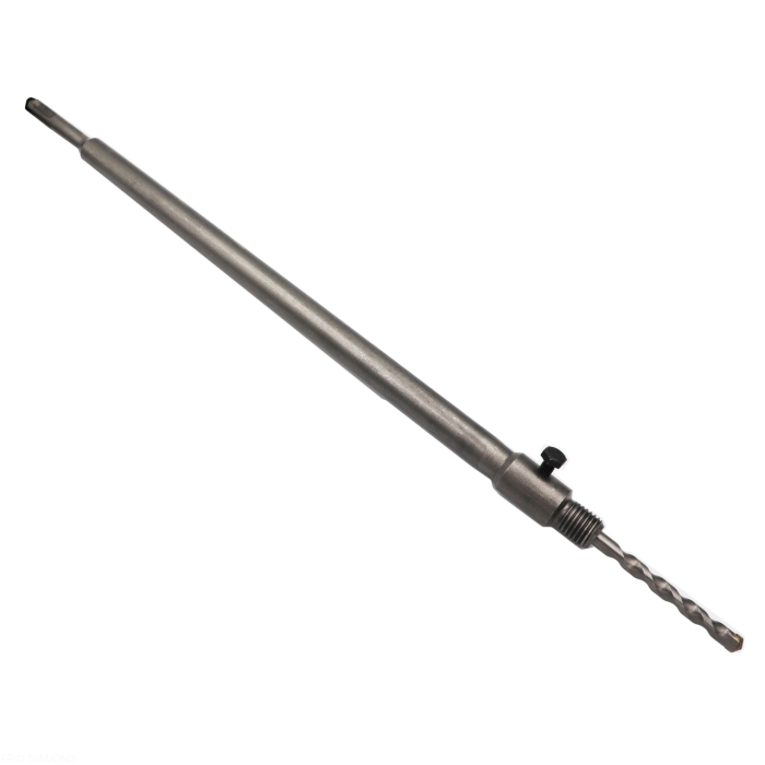 Фото Удлинитель для алмазных коронок по бетону Hilberg (400 мм, m16/sds plus)