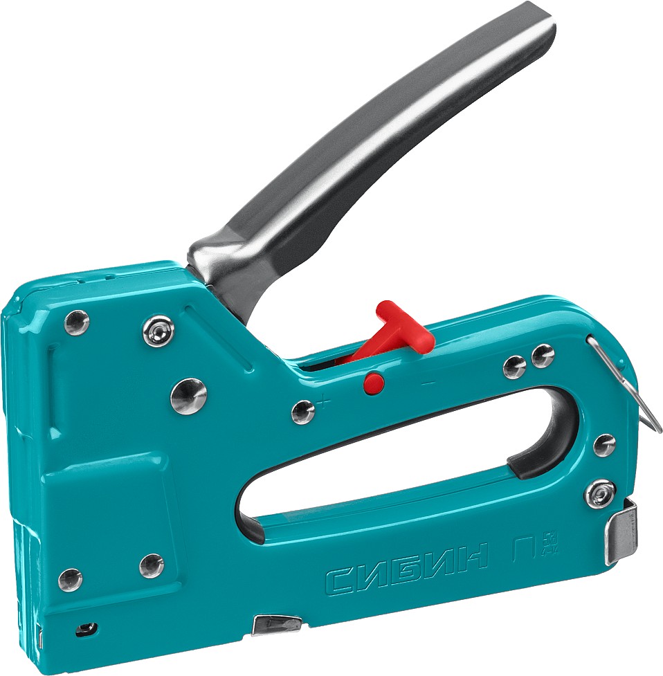 Фото Степлер стальной СИБИН скобы тип 53, РМ-53 31537