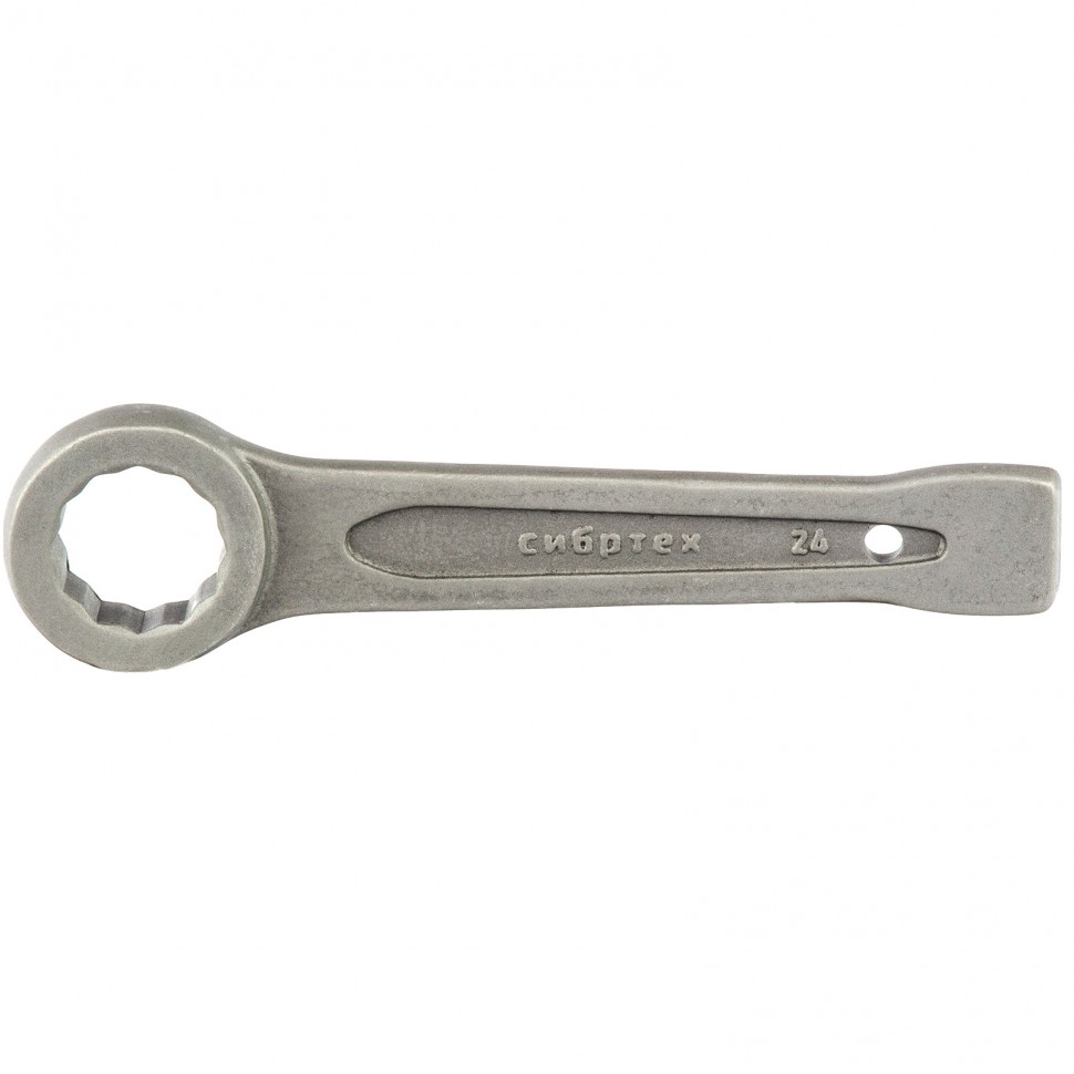 Фото Ключ кольцевой ударный, 24 мм Сибртех