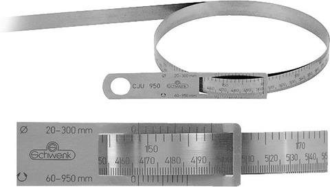 Фото Стальная рулетка V2A для измерения окружности и ? 950 мм