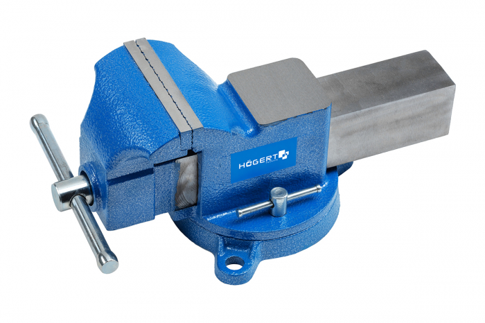 Тиски слесарные поворотные 125 мм HOEGERT