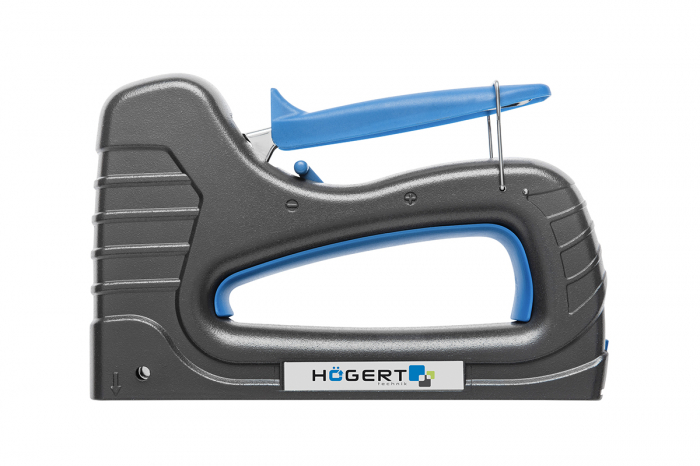 Степлер мебельный, скобы 6- 16 мм, гвозди 15/16 мм HOEGERT